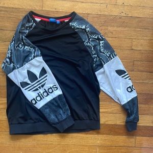 Snake skin adidas originals pullover